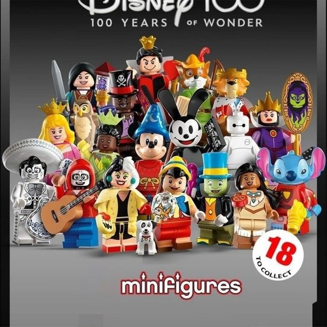 Disney Cartoon-Animations-Minifiguren Mickey Elsa Stitch, Kinder-Bausteine - Bild 1