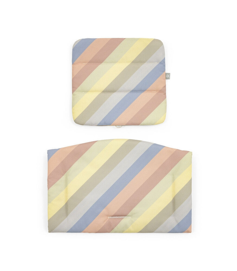 Stokke Tripp Trapp Sitzkissen Pastel Stripes in Multicolour, wasserabweisend und rutschfest - Bild 2
