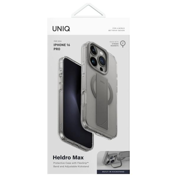 UNIQ Magclick Schutzhülle für iPhone 16 Pro in Transparent - Bild 2