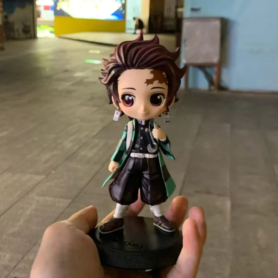 Bandai Demon Slayer Qposket Tanjirou Agatsuma Zenitsu Kyoujurou Actionfigur, Kunststoff - Bild 3