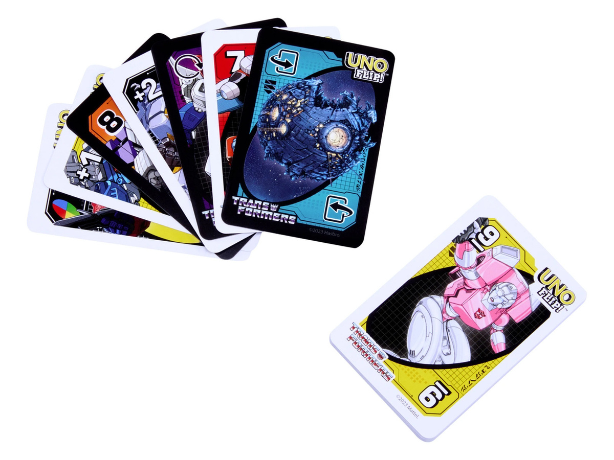 UNO Transformers Flip Kartenspiel ab 7 Jahren - Bild 2