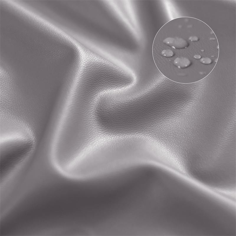 Wasserdichte Esszimmerstuhlbezüge aus PU Leder, schmutzabweisende und waschbare Stretch Stuhlhusse für dein Wohnzimmer oder deine Küche - Bild 2