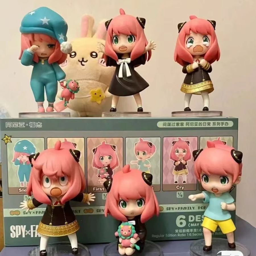 Bandai Spy X Family Anya, Überraschungs-Blindbox-Spielzeug, Handpuppen - Bild 2