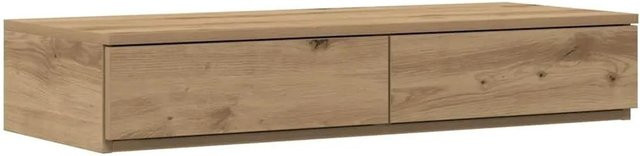 vidaXL Bettschubladen Artisan-Eiche in Braun, B/T/H: 100 x 36,5 x 16,5 cm - Bild 1
