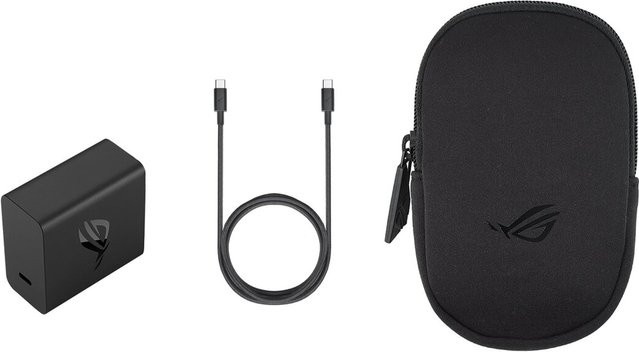 ASUS ROG 65W USB-C Netzteil in Schwarz mit 1,2 m Kabel - Bild 3