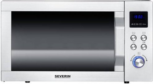 Severin Mikrowelle MW 7777 in Schwarz mit Grillfunktion und 900W Leistung - Bild 1