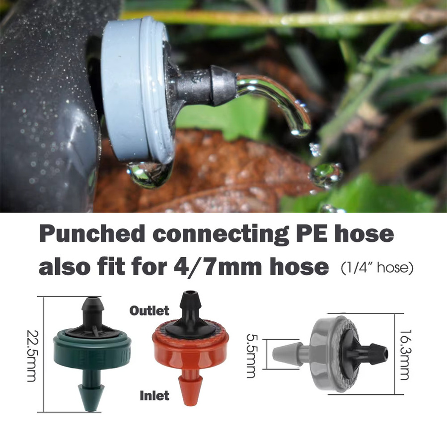 Automatische druckkompensierende Tropfer für die Gartenbewässerung mit 2L, 4L oder 8L Durchflussmenge - Bild 2