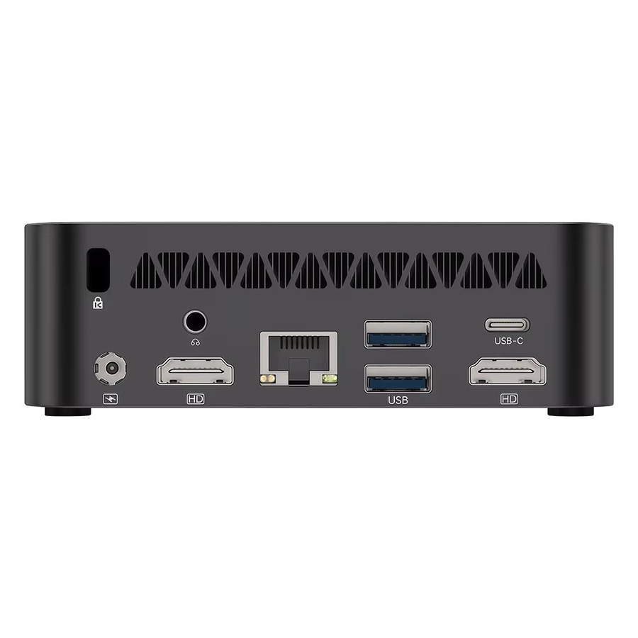 SOYO Mini-PC Y5 AIR Desktop-Computer mit Intel i5 4250U, 8 GB RAM, 128 GB ROM, Windows 11 Pro, WiFi und Bluetooth in Schwarz - Bild 4