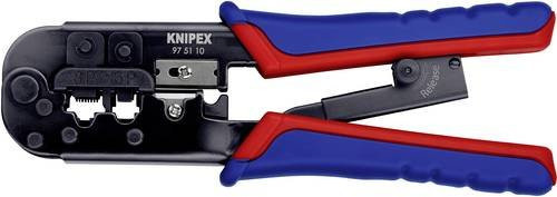 Knipex Crimpzange für Westernstecker RJ11, RJ12, RJ45, 190 mm - Bild 1