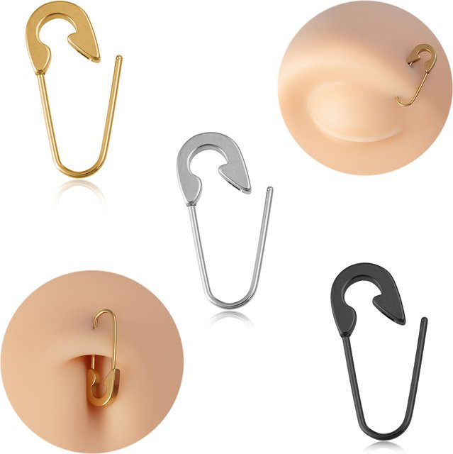 HONGTU BOBY JEWELRY Piercing, Edelstahl, Unisex - Bild 1