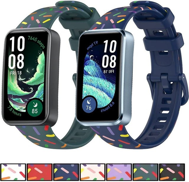 Uhrenarmband Silikon, Cor, Huawei Band 10 9 8, Unisex - Bild 1