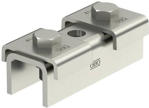 OBO Bettermann Verbindungselement 1123128 aus Metall in Silber, 10 Stück - Bild 1
