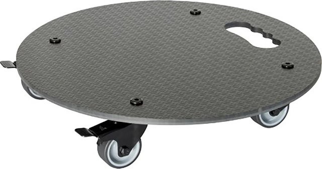 Wagner Design Pflanzenroller GH 0630 Schwarz Ø 38 cm x Höhe: 7,5 cm - Bild 1
