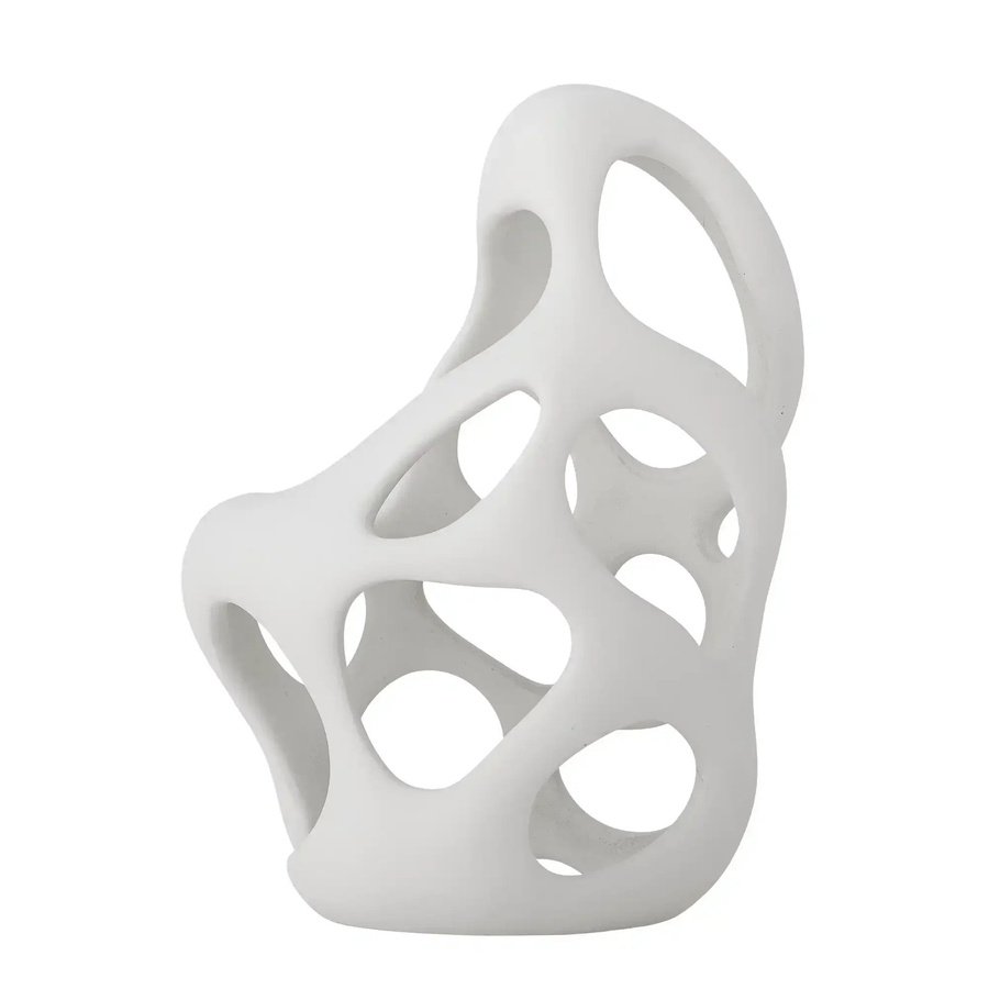Bloomingville Chanet Dekofigur aus Polyresin in Weiß, skandinavisches Design, Höhe: 22,5 cm - Bild 1