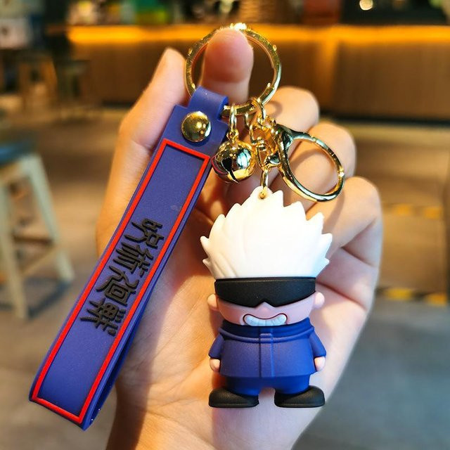 Fashnics Schlüsselanhänger Anime Jujutsu Kaisen Chibi, Unisex - Bild 1