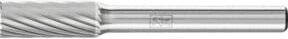 PFERD TOOLS Hartmetall Frässtift Zylinder ZYAS stirnverzahnt, Farbe: Silber, Durchmesser: 8 mm, Länge: 20 mm, Schaft-Durchmesser: 6 mm, Z3 universal mittel - Bild 1