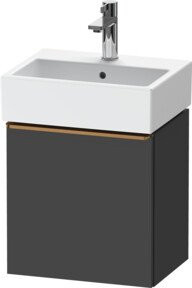 Duravit Waschtischunterschrank D-Neo, Farbe Grau, Wandhängend, 1 Tür, B/T/H: 43,4 x 32,2 x 44 cm - Bild 1