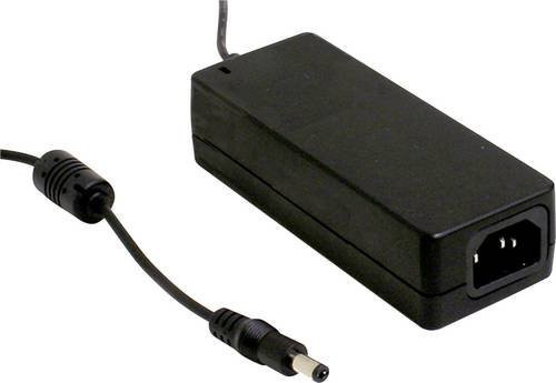 Mean Well GST40A18-P1J Tischnetzteil in Schwarz mit 18 V/DC, 2.22A und 40W - Bild 1