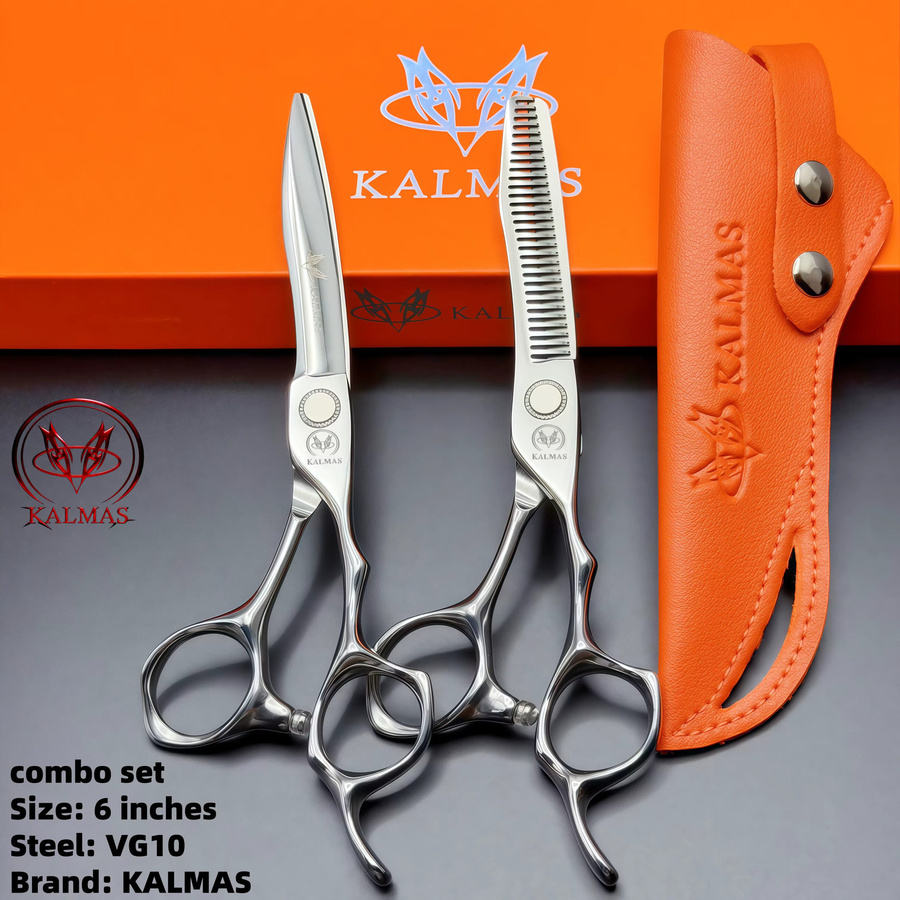 KALMAS Haarschneidescheren-Set, VG10 Stahl, Unisex - Bild 2