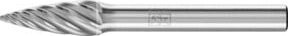 PFERD Hartmetall Hochleistungsfrässtift INOX Spitzbogen SPG Farbe Silber Durchmesser: 8 mm, Länge: 20 mm, Schaft-Ø: 6 mm für Edelstahl - Bild 1