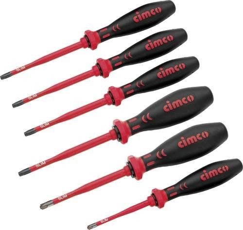 Cimco Schraubendreher-Set 6teilig multicolor - Bild 1