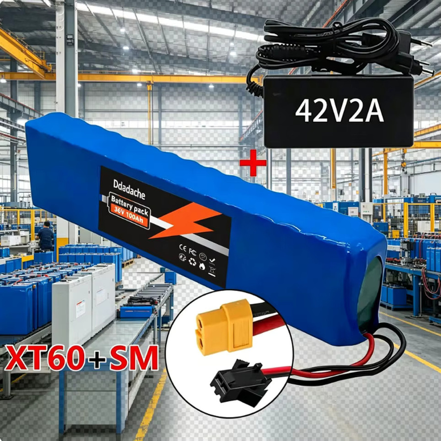 Elektroroller Akku 36V 100000mAh 10S3P Lithium-Ionen Akku für M365 in Blau - Bild 6