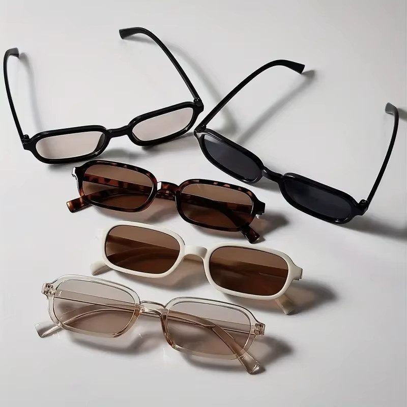 CAIPAI Brille, rechteckiger Rahmen, Vollrand, Kunststoff, multicolour - Bild 3