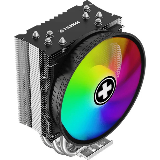 Xilence M404PRO ARGB CPU-Kühler in Schwarz, Weiß oder Multicolour - Bild 1
