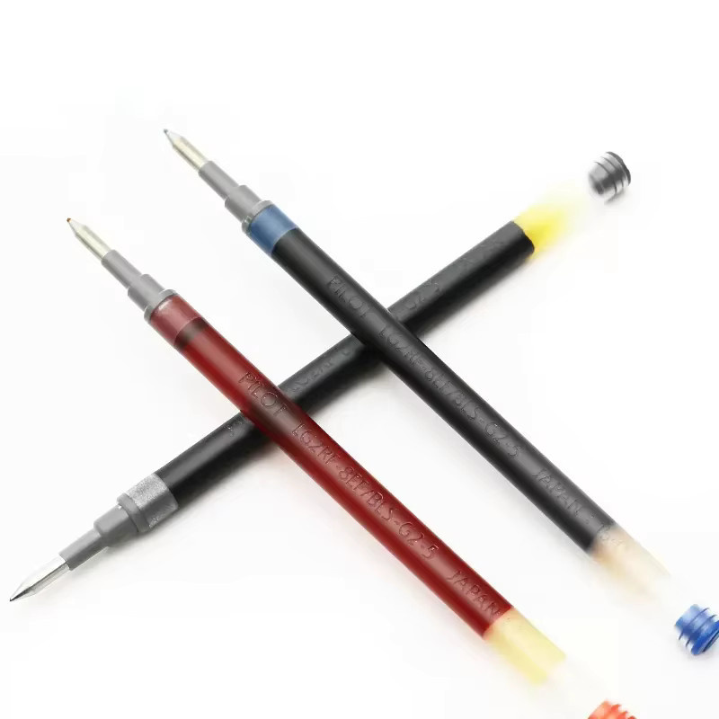 PILOT Gelstift-Nachfüllungen BLS-G2 Set, 12 Stück Ersatzminen für G2/G6, schwarz, 0,5 mm - Bild 2