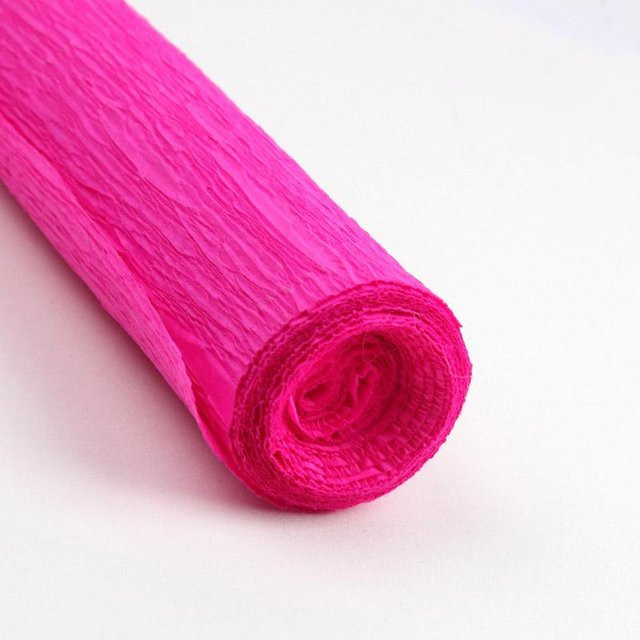 Yiran Furniture Krepppapierrolle zum Basteln und für DIY-Dekorationen, Rose Rot, Breite: 50 cm, Länge: 250 cm - Bild 1