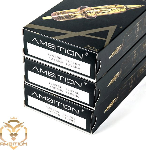 Ambition Glory Tattoo-Patronennadeln, 20 Stück, Unisex - Bild 1