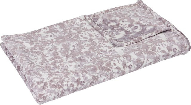 Dreamtex Kuscheldecke Superflausch aus Plüsch in Purple, Breite: 130 cm, Länge: 160 cm - Bild 1
