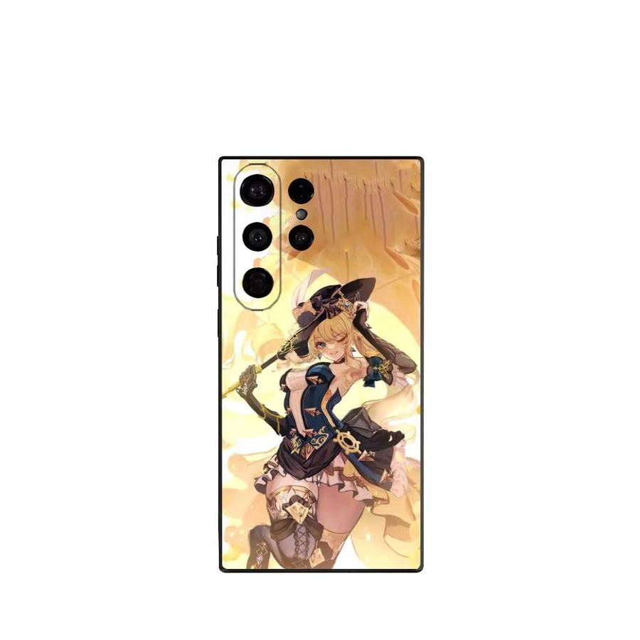 Navia Genshin Impact Handyhülle für Samsung Galaxy S25 S24 S23 S22 S21 S20 Plus 5G Ultra Frosted Non-Slip Soft Cover Multicolour - Bild 3