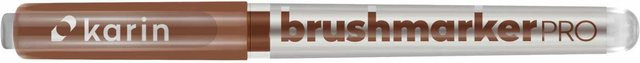 Karin Brushmarker PRO Brushmarker in Cocoa Brown mit Nylonspitze - Bild 1