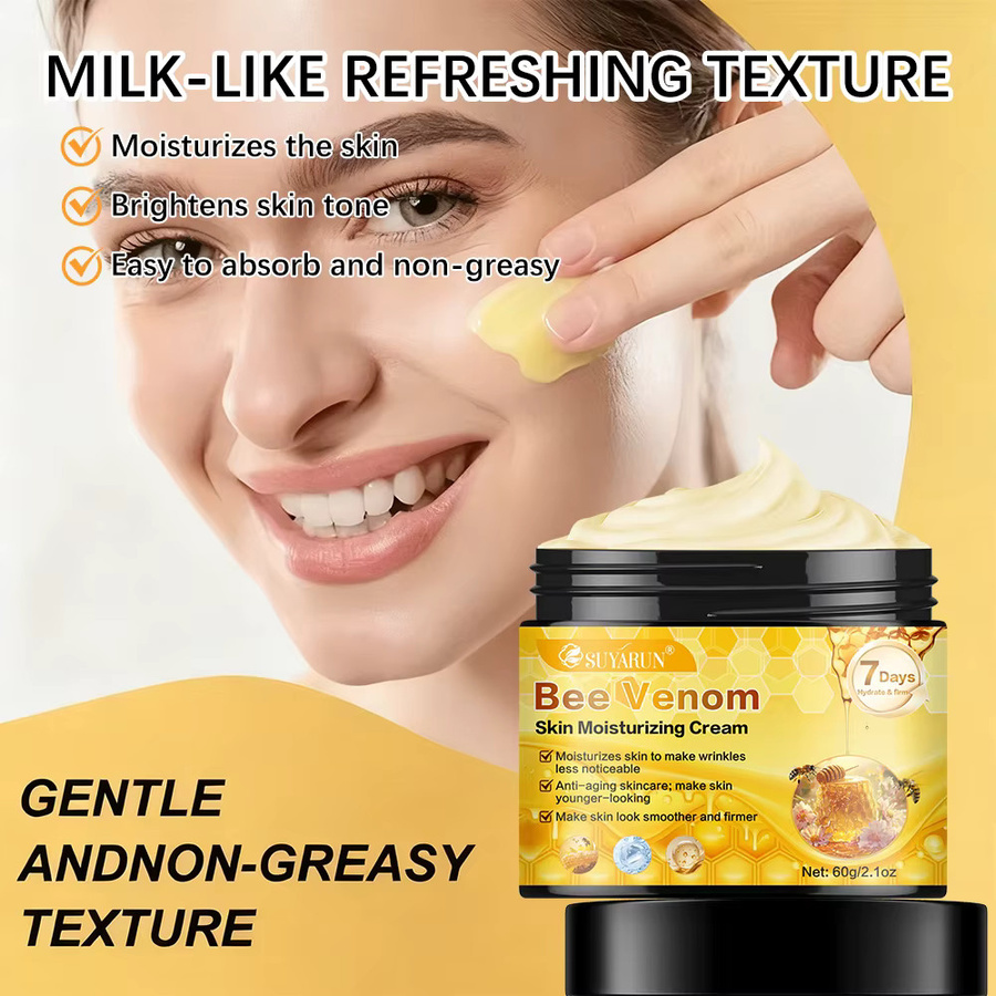 SUYARUN Bee Venom Gesichtspflege Creme, Normale Haut, Unisex - Bild 3
