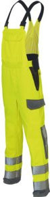 Kübler Latzhose PROTECTIQ HIGH VIS ARC2 PSA 3 in Warngelb/Anthrazit Form 3394 Größe 24 - Bild 1
