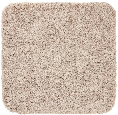 Premium Living WC-Vorleger Chris in Taupe/Beige, quadratisch, B/B: 50 x 50 cm