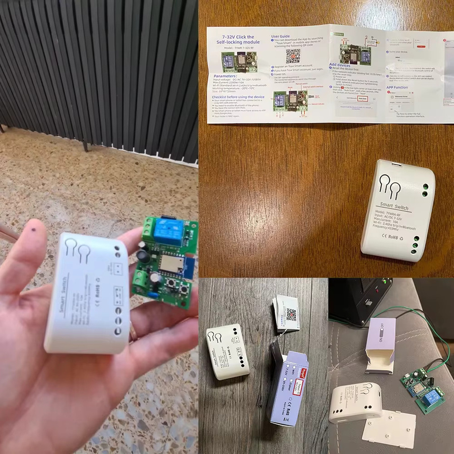 Scimagic-RC WiFi Smart Garage Türöffner und Schiebetor Controller kompatibel mit Alexa Echo Google Home und Tuya SmartLife App - Bild 5