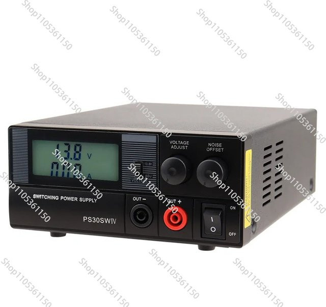 QJE Einstellbares Lineares Netzteil PS30SW IV 13,8V 30A in Schwarz - Bild 1
