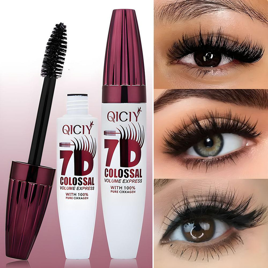 MMILE 7D Volumizing Mascara Super Black, wasserfest, Schwarz - Bild 7