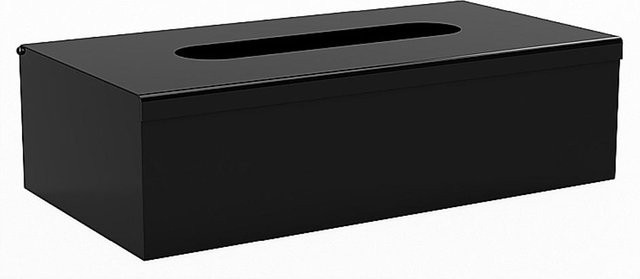 Brillantbad BARK Papiertuchspender aus Edelstahl in Schwarz, freistehend, B/T/H: 25,0 x 13,0 x 13,0 cm - Bild 1