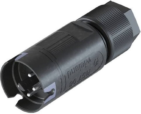 Wieland Electric Steckverbinder 4L.042.3041.4 in Grau und Schwarz - Bild 1