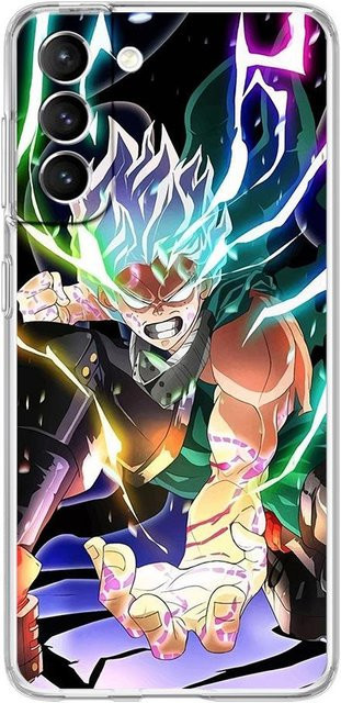 My Hero Academia Izuku Deku Handyhülle für Samsung Galaxy S22 5G S21 FE S20 Ultra S10 Plus S10 S9 S8 Note 20 Multicolor - Bild 1