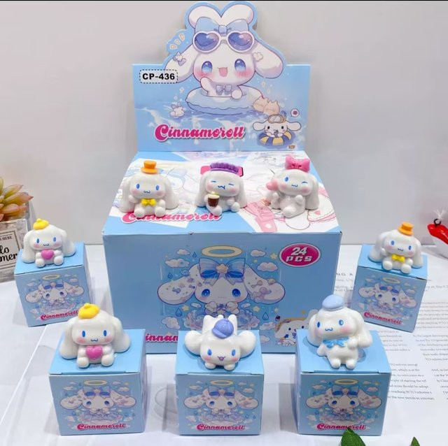 Sanrio Cinnamoroll Blind Box, Harz-Figuren, 24-teiliges Set - Bild 1