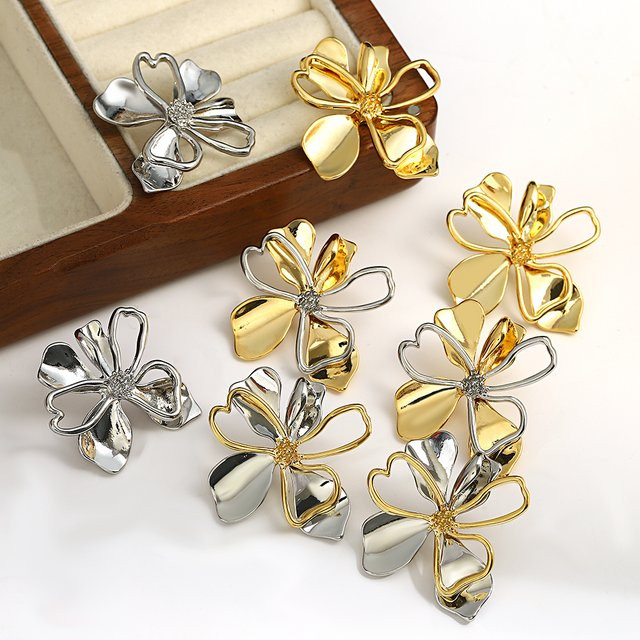 Greatera Ohrringe, Kupfer, Gold, Damen - Bild 1
