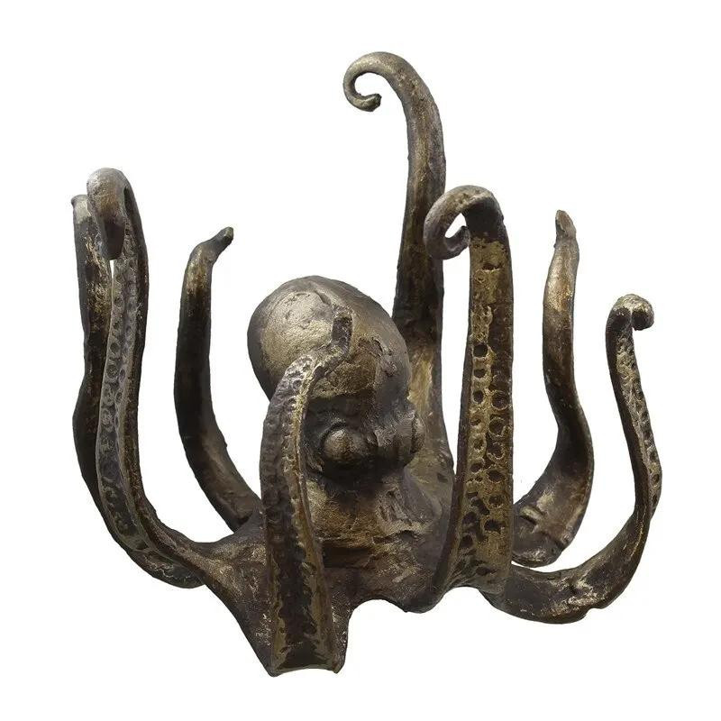 Yiran Furniture Kraken Skulptur aus Harz als Tassenhalter und Schmuckhalter für deine Schreibtisch- und Heimdekoration - Bild 2