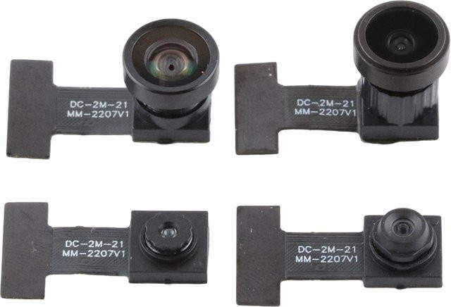 UICPAL GC2145 Kameramodul für ESP32 CAM und STM32, 2MP HD Weitwinkel mit 65, 120 oder 160 Grad, DVP 24PIN, Schwarz, Länge: 21 mm - Bild 1