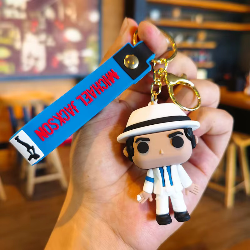 Bandai Schlüsselanhänger, Michael Jackson, Unisex - Bild 2