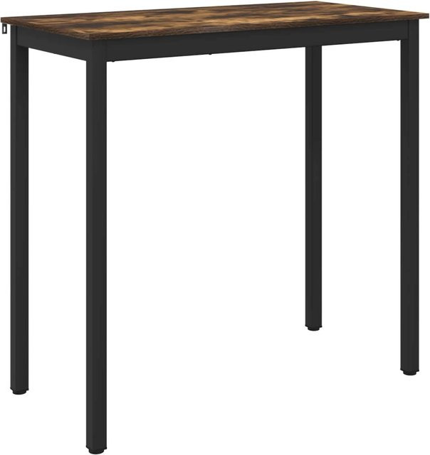 vidaXL Esstisch modern in Raucheiche, rechteckig, B/T/H: 105 x 55 x 55 cm - Bild 1