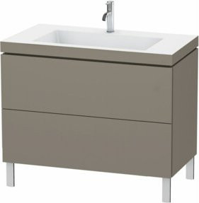 Duravit Waschtischunterschrank L-Cube c-bonded mit 2 Auszügen, B/T: 100 x 48 cm - Bild 1